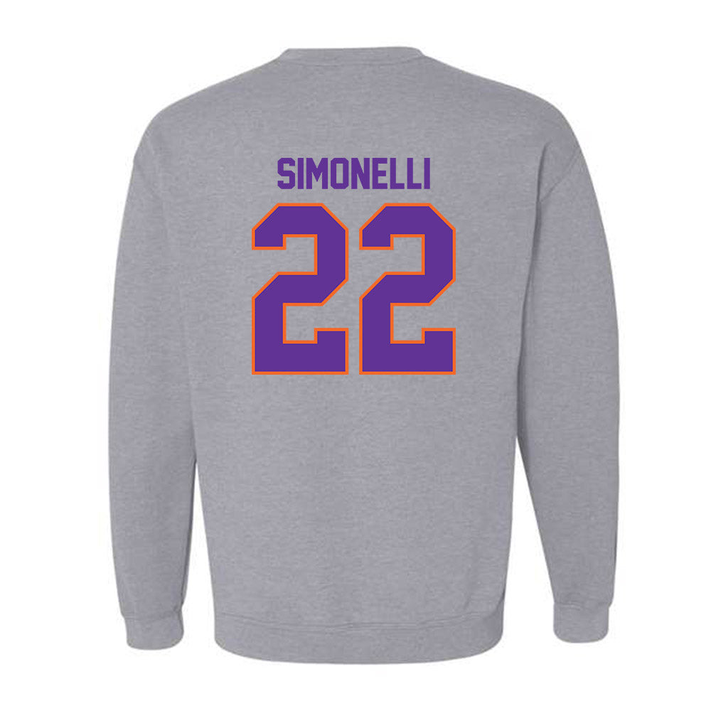 Northwestern State - NCAA Baseball : JT Simonelli - Crewneck Sweatshirt-3