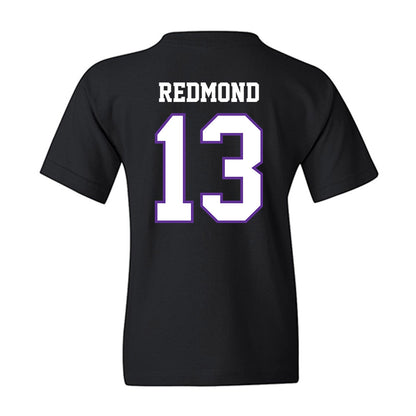 Northwestern State - NCAA Men's Basketball : Justin Redmond - Youth T-Shirt-1