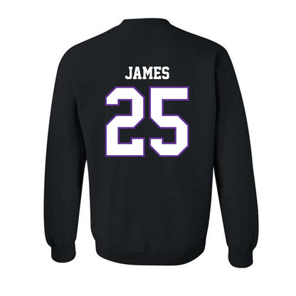 Northwestern State - NCAA Football : Jeremiah James - Crewneck Sweatshirt-1