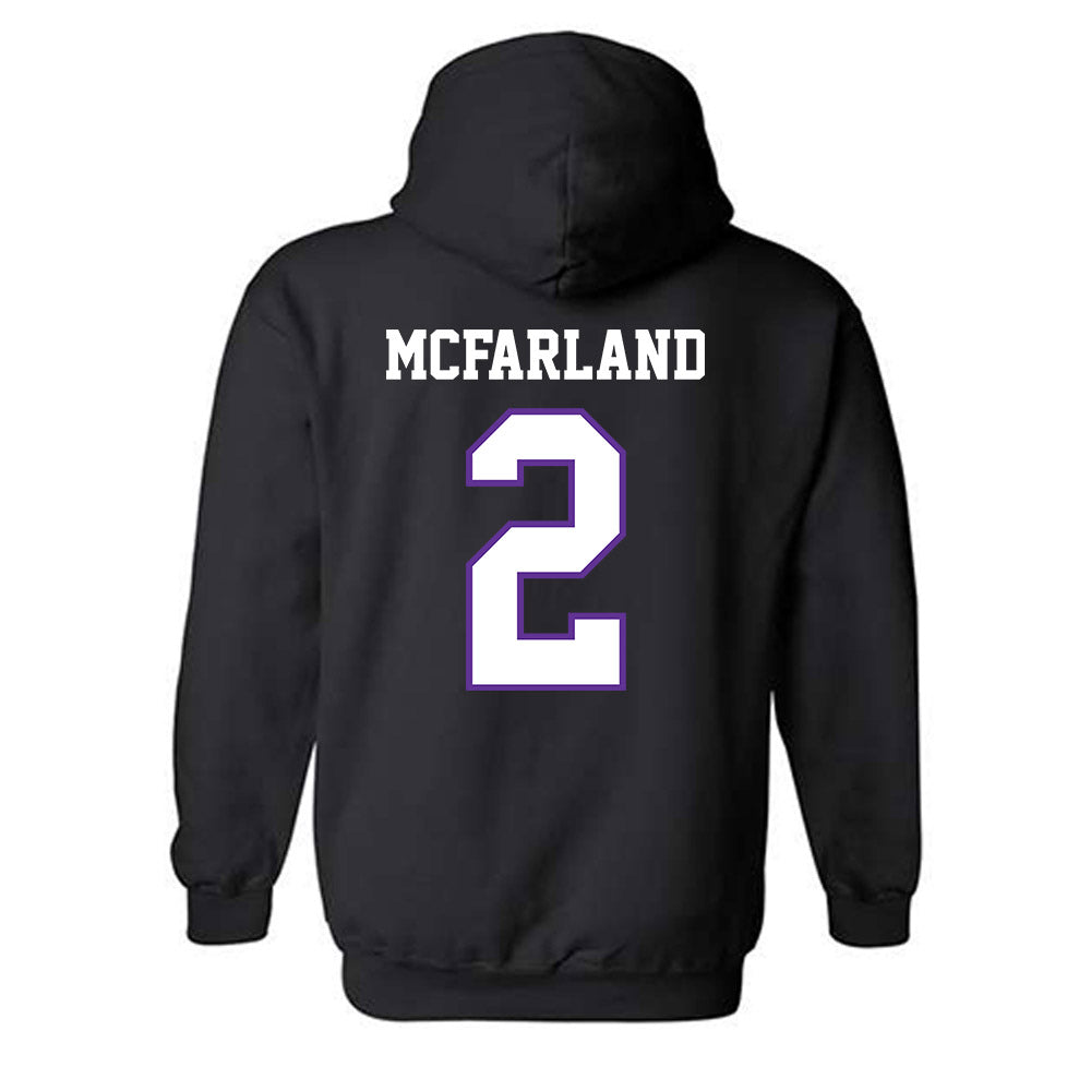Northwestern State - NCAA Women's Volleyball : Emmarie McFarland - Hooded Sweatshirt-1