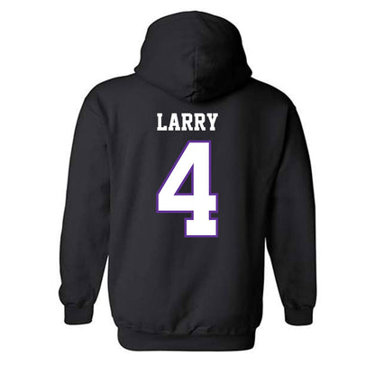 Northwestern State - NCAA Men's Basketball : CJ Larry - Hooded Sweatshirt-1