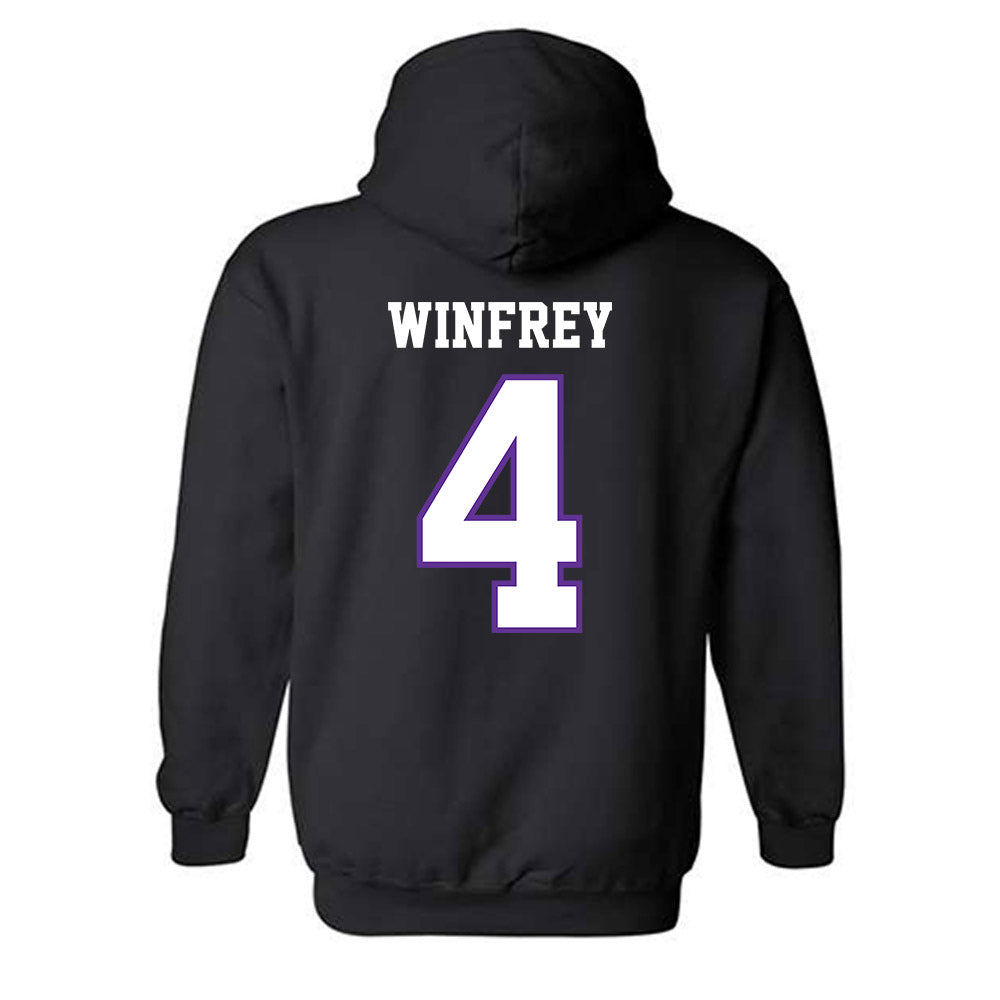 Northwestern State - NCAA Women's Volleyball : Kenadii Winfrey - Hooded Sweatshirt-1