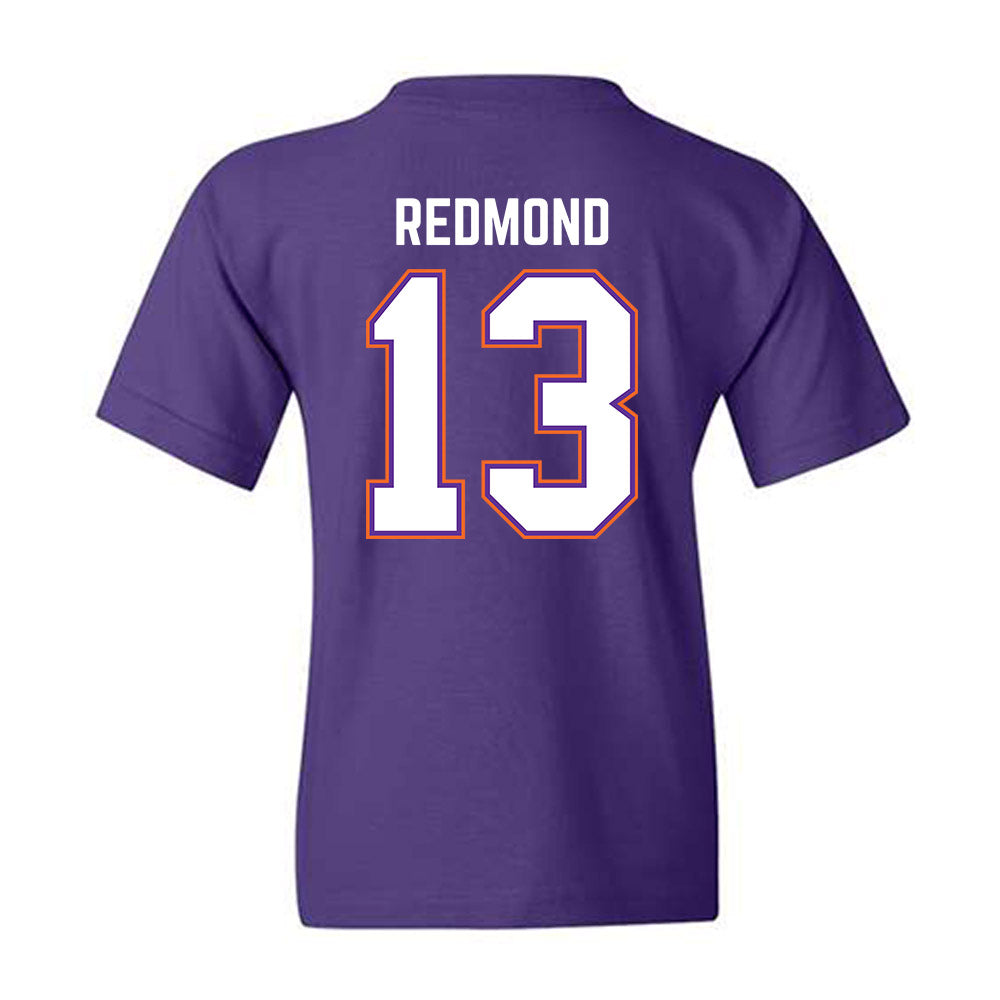 Northwestern State - NCAA Men's Basketball : Justin Redmond - Youth T-Shirt-1
