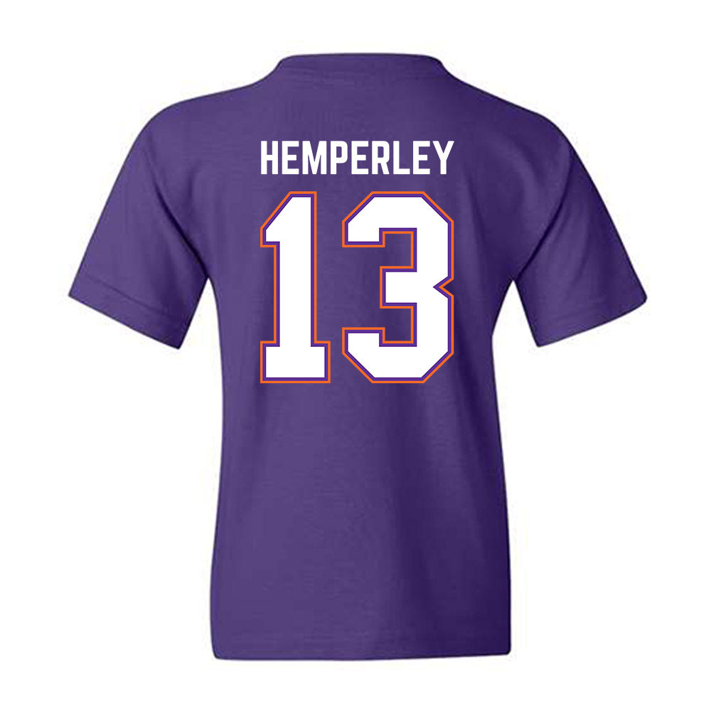 Northwestern State - NCAA Women's Soccer : Kendall Hemperley - Youth T-Shirt-1