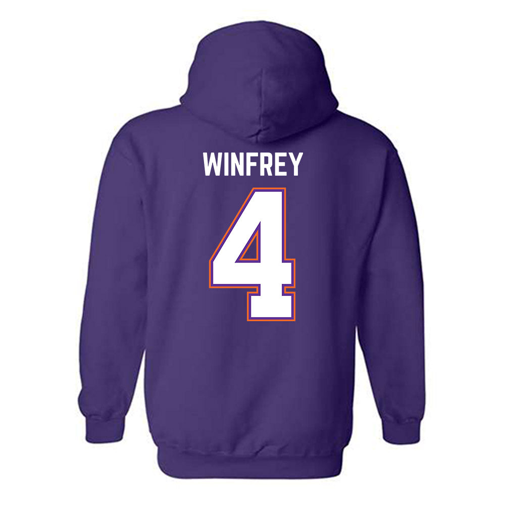 Northwestern State - NCAA Women's Volleyball : Kenadii Winfrey - Hooded Sweatshirt-1