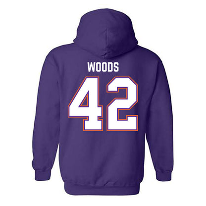 Northwestern State - NCAA Football : Braden Woods - Hooded Sweatshirt-1