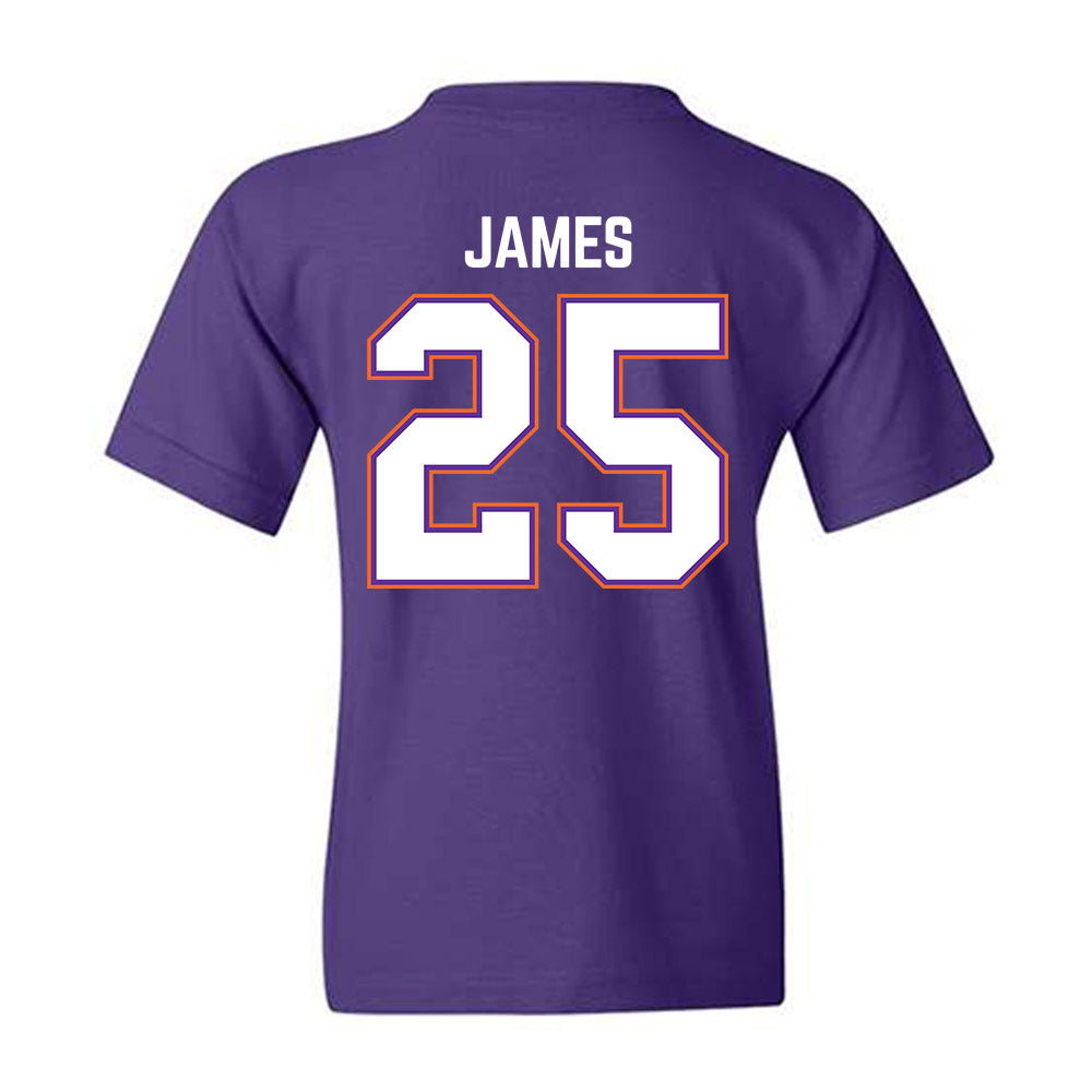 Northwestern State - NCAA Football : Jeremiah James - Youth T-Shirt-1