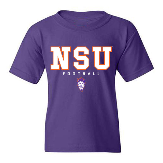 Northwestern State - NCAA Football : Braden Woods - Youth T-Shirt-0