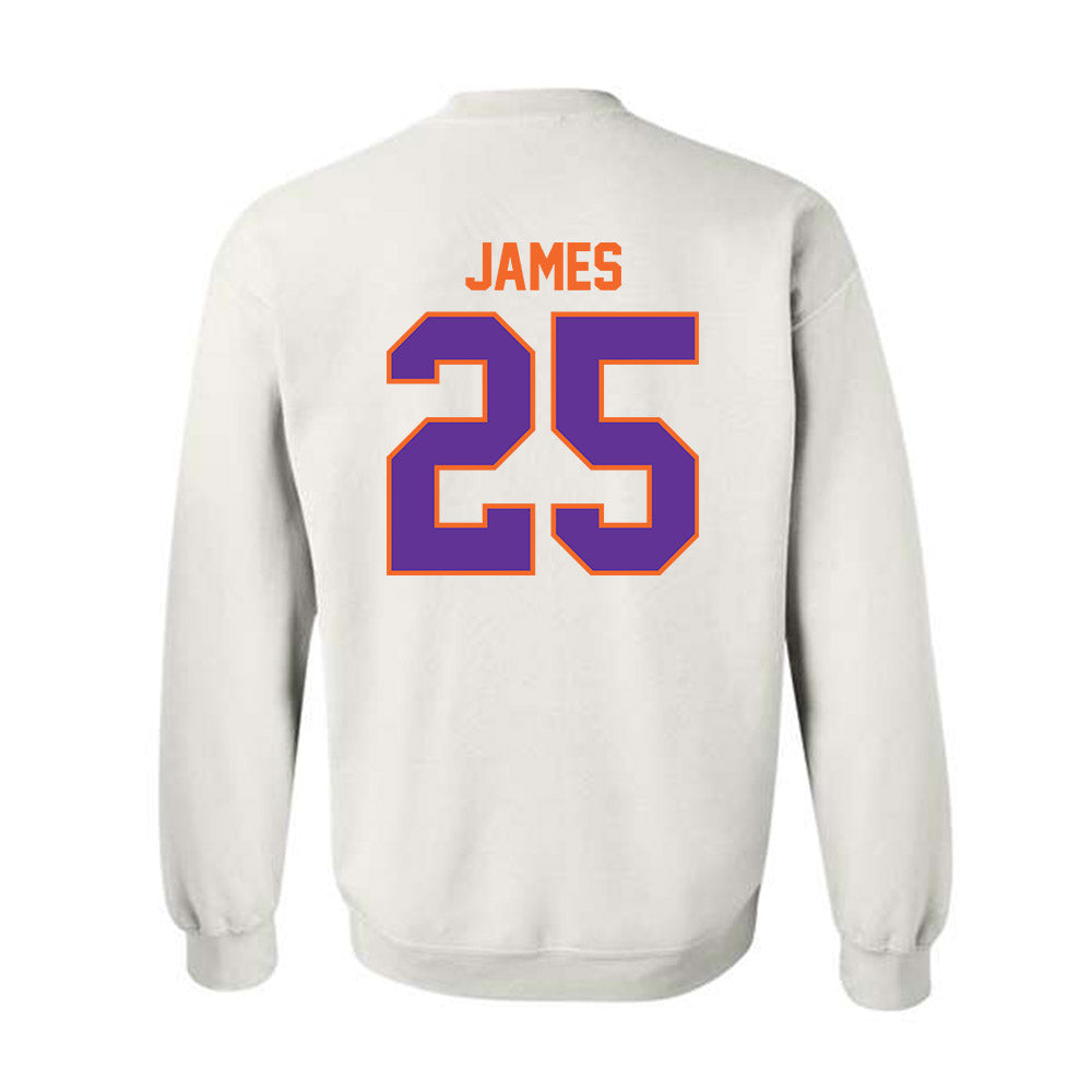 Northwestern State - NCAA Football : Jeremiah James - Crewneck Sweatshirt-1