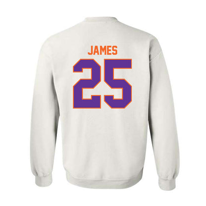 Northwestern State - NCAA Football : Jeremiah James - Crewneck Sweatshirt-1