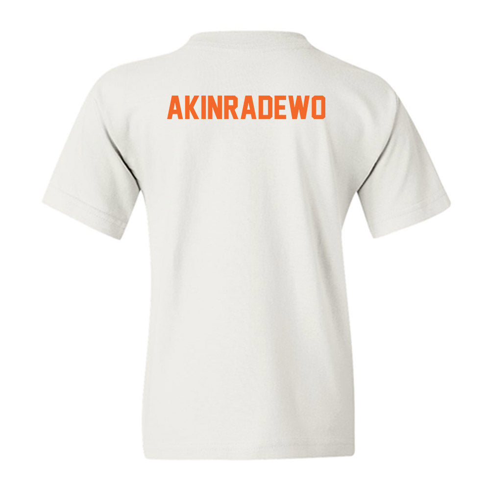 Northwestern State - NCAA Men's Track & Field : Dan Akinradewo - Youth T-Shirt-1