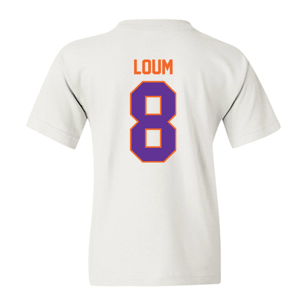 Northwestern State - NCAA Men's Basketball : Moustapha Loum - Youth T-Shirt-1