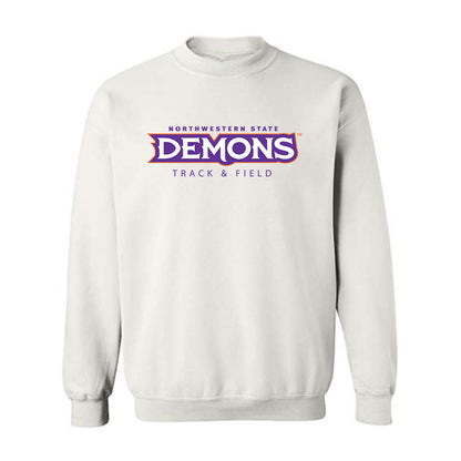 Northwestern State - NCAA Men's Track & Field : Joaquin Barlow - Crewneck Sweatshirt-0