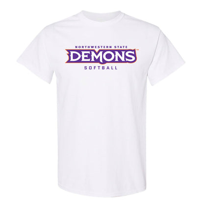 Northwestern State - NCAA Softball : Mattison Buster - T-Shirt-0