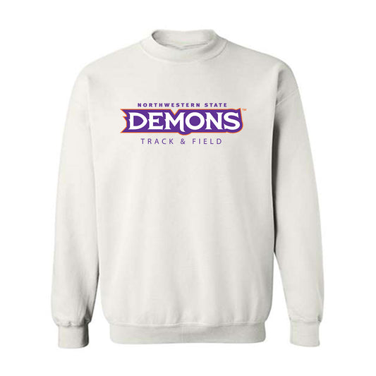 Northwestern State - NCAA Women's Track & Field : Rushana Dwyer - Crewneck Sweatshirt-0