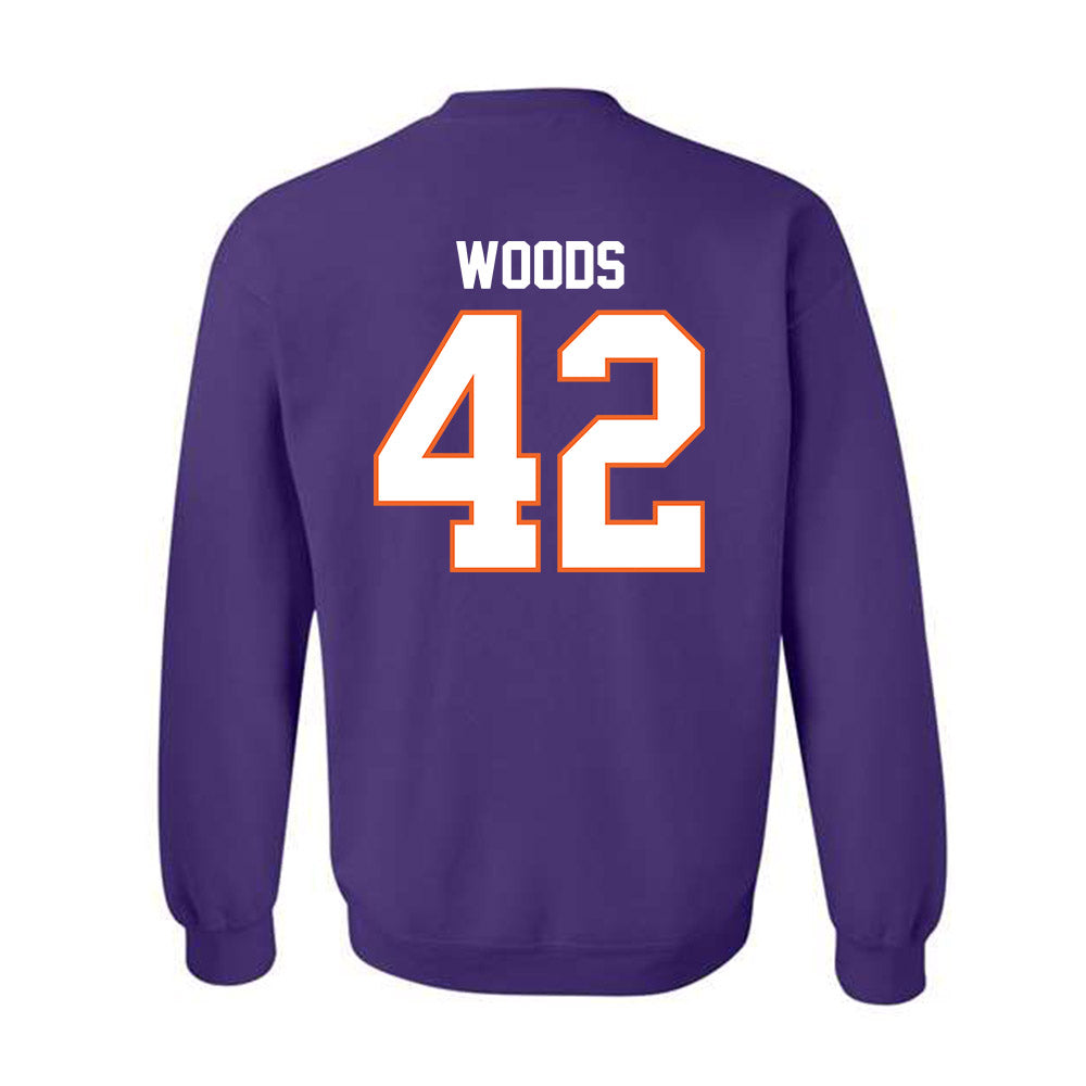 Northwestern State - NCAA Football : Braden Woods - Crewneck Sweatshirt-1