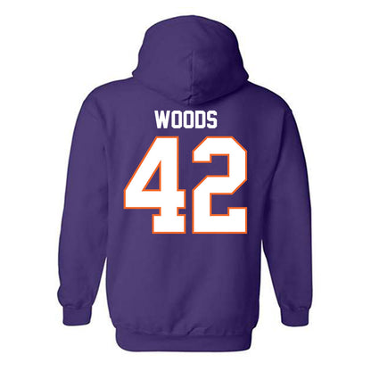 Northwestern State - NCAA Football : Braden Woods - Hooded Sweatshirt-1