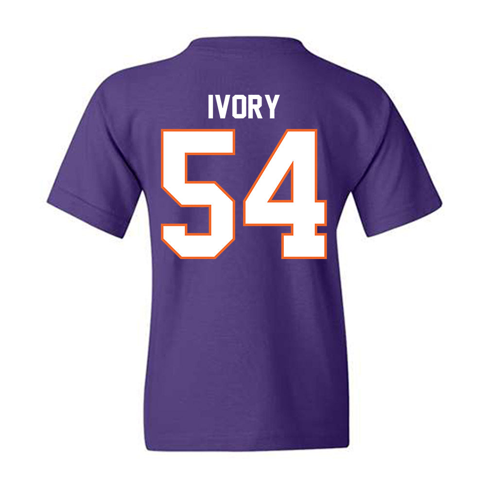 Northwestern State - NCAA Football : Kemarion Ivory - Youth T-Shirt-1