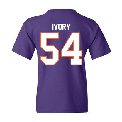 Northwestern State - NCAA Football : Kemarion Ivory - Youth T-Shirt-1