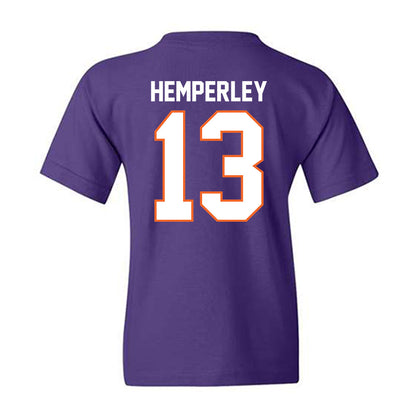Northwestern State - NCAA Women's Soccer : Kendall Hemperley - Youth T-Shirt-1