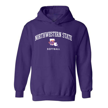 Northwestern State - NCAA Softball : Makynlie Jones - Hooded Sweatshirt-0