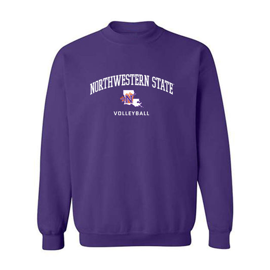 Northwestern State - NCAA Women's Volleyball : Julia Whitfield - Crewneck Sweatshirt-0