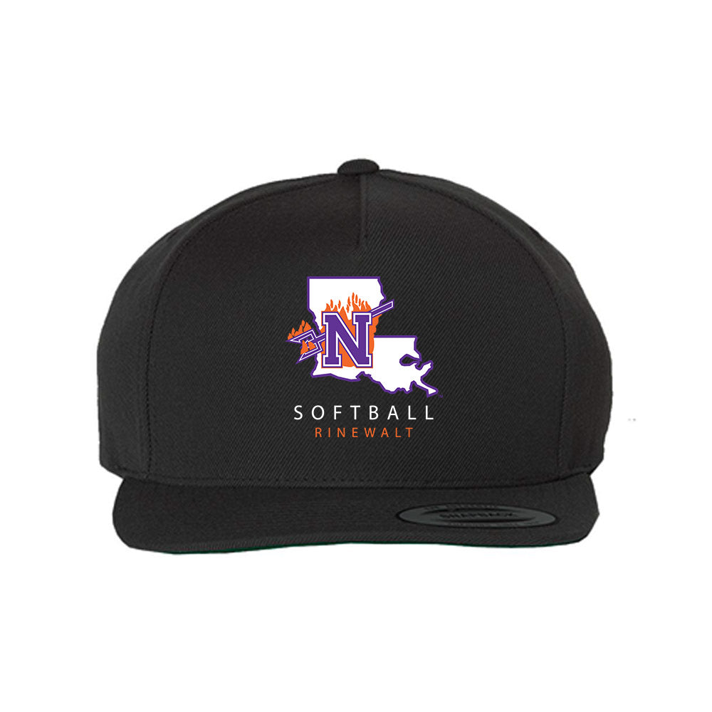 Northwestern State - NCAA Softball : Mckenna Rinewalt - Snapback Hat-0