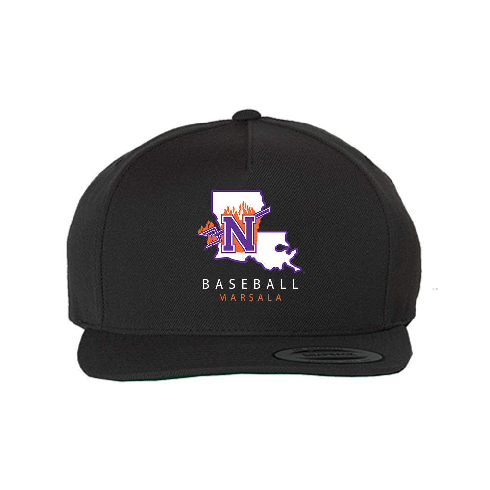 Northwestern State - NCAA Baseball : Thomas Marsala - Snapback Hat-0
