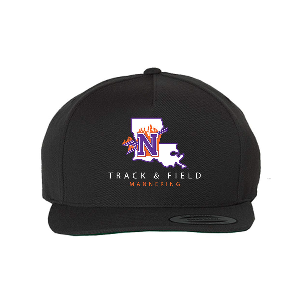 Northwestern State - NCAA Women's Track & Field : Margaret Mannering - Snapback Hat-0