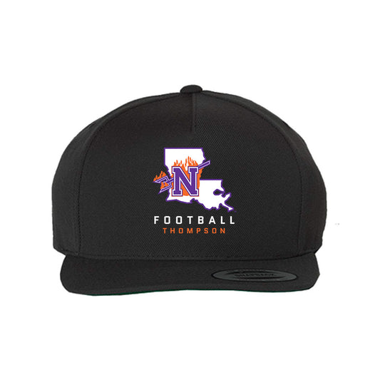 Northwestern State - NCAA Football : Brennon Thompson - Snapback Hat-0