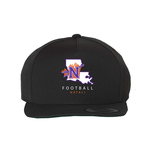 Northwestern State - NCAA Football : Joe Natali - Snapback Hat-0