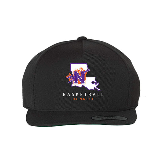 Northwestern State - NCAA Women's Basketball : Chloe Donnell - Snapback Hat-0