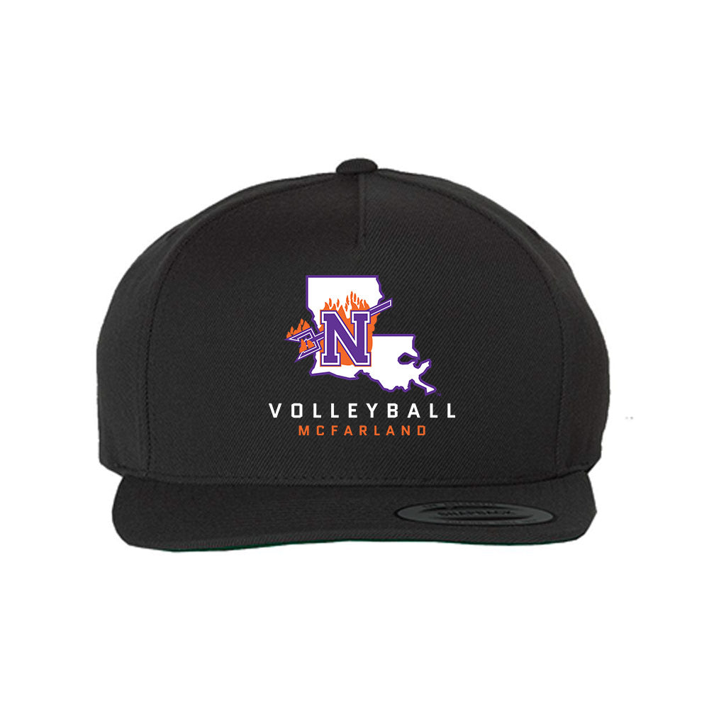 Northwestern State - NCAA Women's Volleyball : Emmarie McFarland - Snapback Hat-0