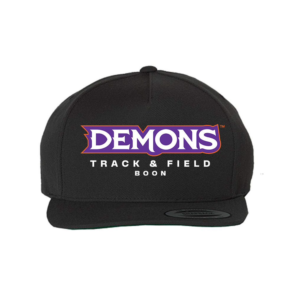 Northwestern State - NCAA Men's Track & Field : Bruce Boon - Snapback Hat-0