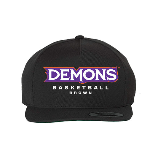 Northwestern State - NCAA Men's Basketball : Doyle Brown - Snapback Hat-0