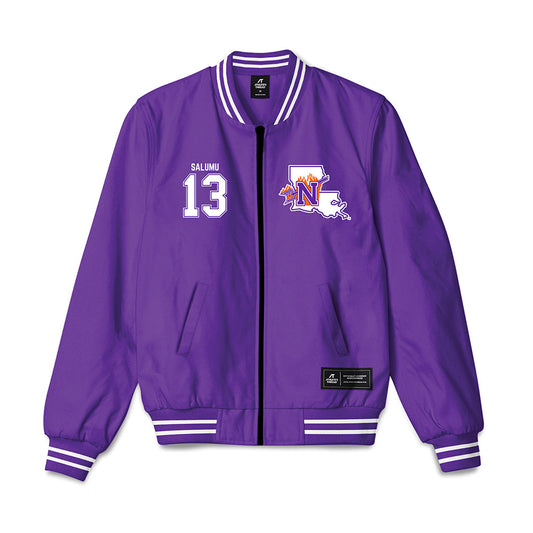Northwestern State - NCAA Women's Basketball : Stephie-safi Salumu - Bomber Jacket-0