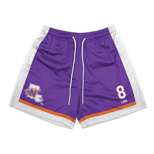 Northwestern State - NCAA Men's Basketball : Moustapha Loum - Shorts-0