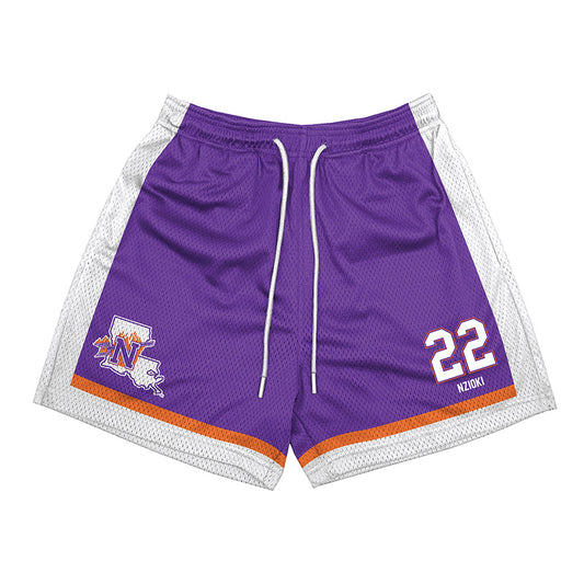 Northwestern State - NCAA Women's Volleyball : Olivia Nzioki - Shorts-0