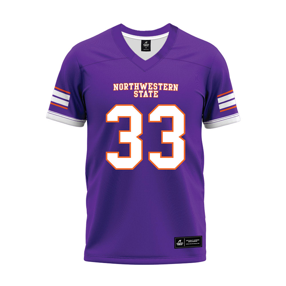Northwestern State - NCAA Football : Marcus Gadlin - Premium Football Jersey-0