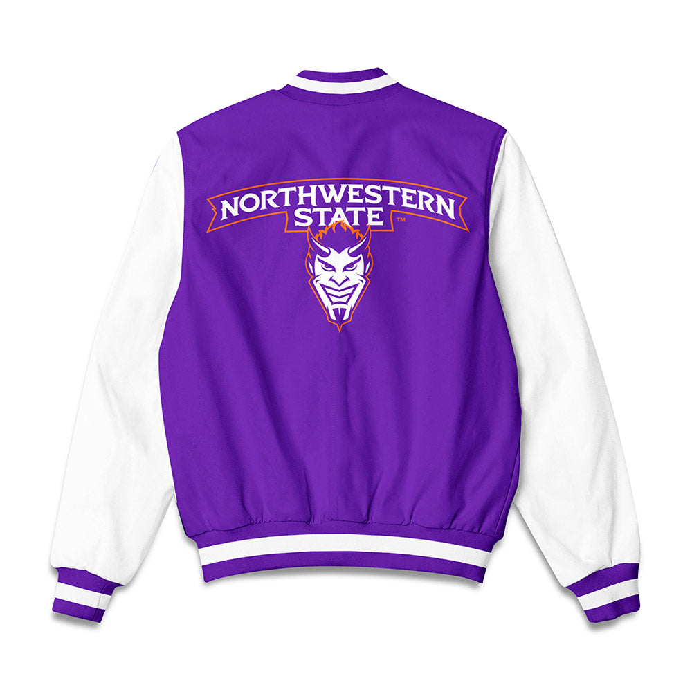 Northwestern State - NCAA Baseball : Thomas Marsala - Bomber Jacket-1
