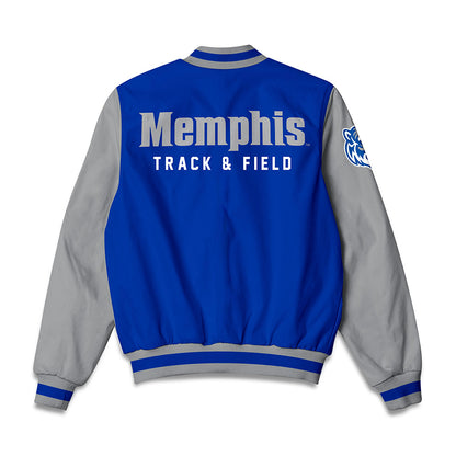 Memphis - NCAA Men's Track & Field : Bryson Wilson - Bomber Jacket-1