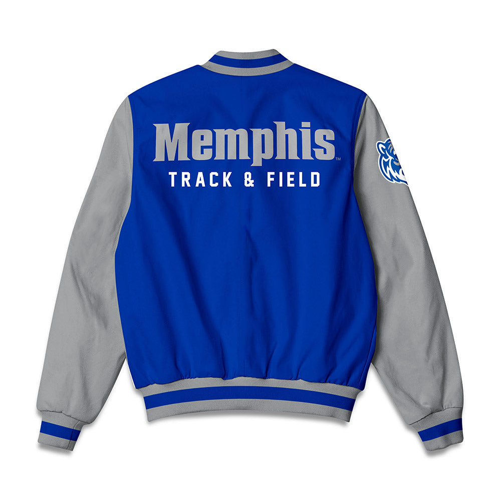 Memphis - NCAA Women's Track & Field : Trinity Brown - Bomber Jacket-1