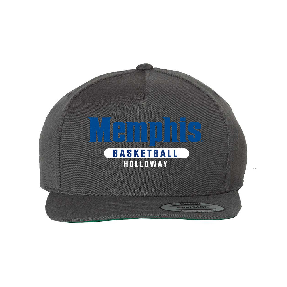 Memphis - NCAA Men's Basketball : Joshua Holloway - Snapback Hat-0