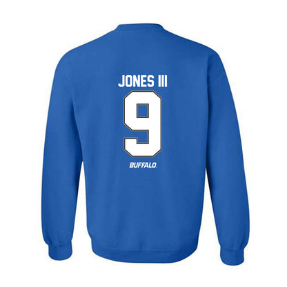 Buffalo - NCAA Football : Trey Jones III - Classic Shersey Crewneck Sweatshirt-1
