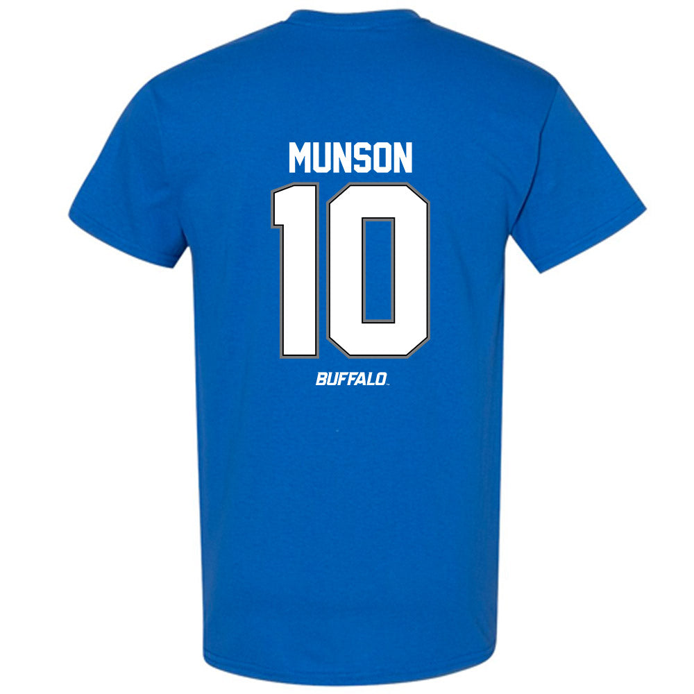 Buffalo - NCAA Football : Jamiere Munson - Classic Shersey T-Shirt-1