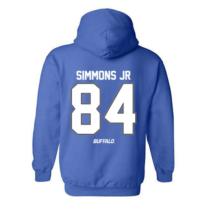 Buffalo - NCAA Football : Tyrell Simmons Jr - Classic Shersey Hooded Sweatshirt-1