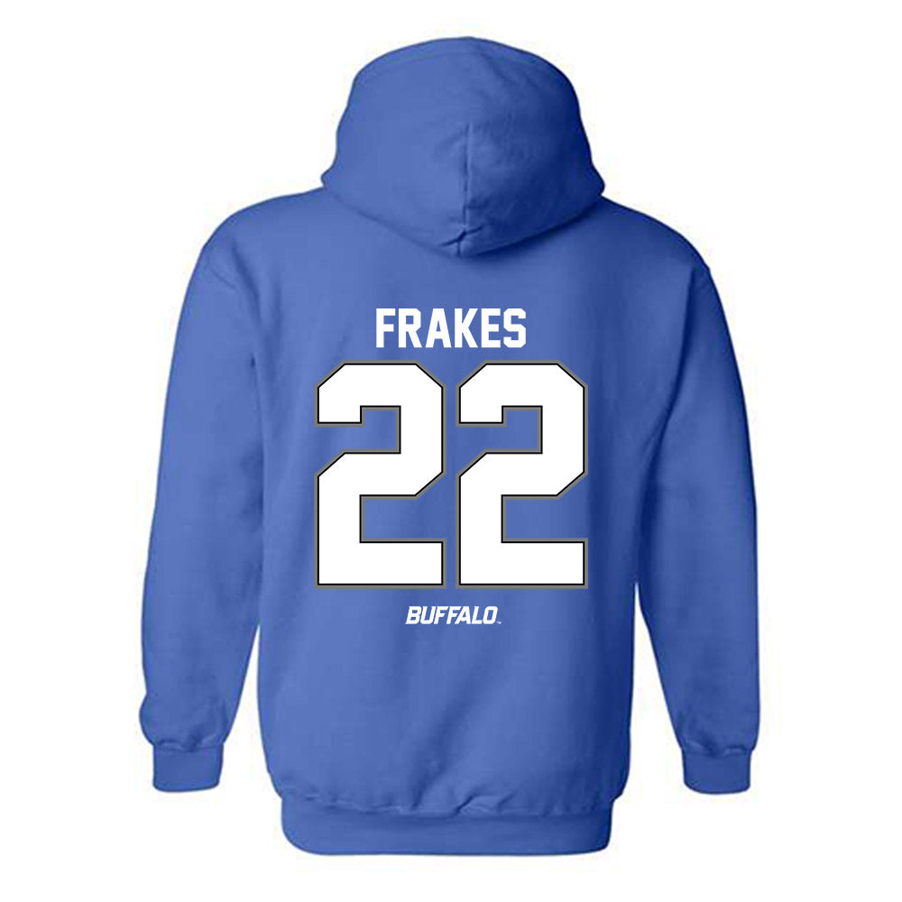 Buffalo - NCAA Men's Basketball : JJ Frakes - Classic Shersey Hooded Sweatshirt-1