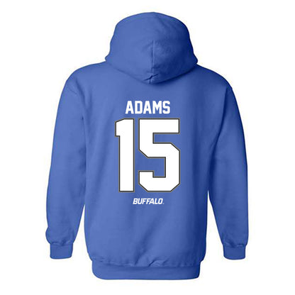 Buffalo - NCAA Women's Volleyball : Eve Adams - Hooded Sweatshirt-1