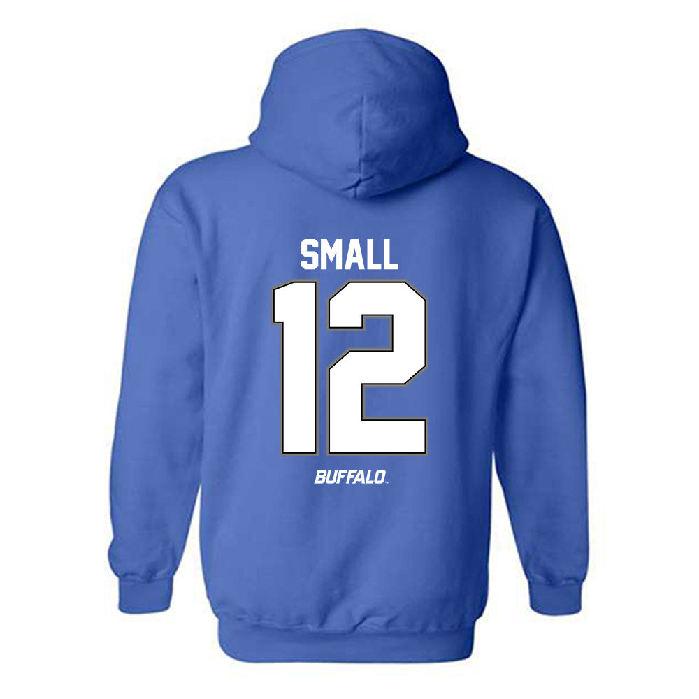 Buffalo - NCAA Football : Jackson Small - Classic Shersey Hooded Sweatshirt-1