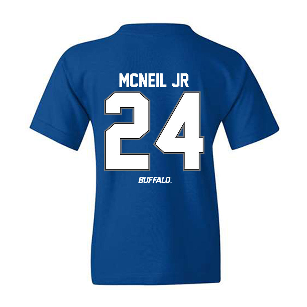 Buffalo - NCAA Football : James McNeil Jr - Classic Shersey Youth T-Shirt-1